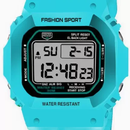 Judge G007F-Shock Resist Squar Asian Europe Trending Mode Water Resist New Fancy Unique Digital Watch - For Boys JG91