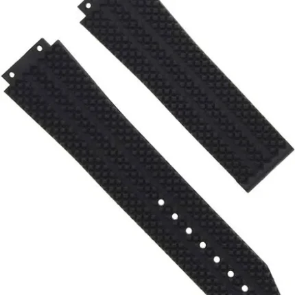 Product Details: - Compatible Brands: Hublot - Compatible Models: Big Bang, King Power - Strap Size: 25mm - Strap Material: Pu - Strap Color: Black - Closure Type: Push button lock - Water Resistance: Yes, up to 3 ATM Product Features: - Premium quality strap compatible with Hublot Big Bang & King Power watches - Durable Pu /stainless steel material for long-lasting use - Elegant Black color to match your stylish watch - Push button lock closure for secure fit - Water-resistant up to 3 ATM for daily wear - High-quality products at affordable prices - Fast shipping and secure packaging - 7-day money-back guarantee - Excellent customer service click Premium 25mm Pu for Hublot Watches - Compatible Big Bang & King Power Models. Durable material, push button lock, water-resistant up to 3 ATM. "Hublot 25mm Black Strap - Compatible Big Bang/King Power. Durable & Water-resistant With Tool Kit