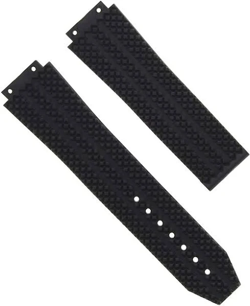 Product Details: - Compatible Brands: Hublot - Compatible Models: Big Bang, King Power - Strap Size: 25mm - Strap Material: Pu - Strap Color: Black - Closure Type: Push button lock - Water Resistance: Yes, up to 3 ATM Product Features: - Premium quality strap compatible with Hublot Big Bang & King Power watches - Durable Pu /stainless steel material for long-lasting use - Elegant Black color to match your stylish watch - Push button lock closure for secure fit - Water-resistant up to 3 ATM for daily wear - High-quality products at affordable prices - Fast shipping and secure packaging - 7-day money-back guarantee - Excellent customer service click Premium 25mm Pu for Hublot Watches - Compatible Big Bang & King Power Models. Durable material, push button lock, water-resistant up to 3 ATM. "Hublot 25mm Black Strap - Compatible Big Bang/King Power. Durable & Water-resistant With Tool Kit Product Details: - Compatible Brands: Hublot - Compatible Models: Big Bang, King Power - Strap Size: 25mm - Strap Material: Pu - Strap Color: Black - Closure Type: Push button lock - Water Resistance: Yes, up to 3 ATM Product Features: - Premium quality strap compatible with Hublot Big Bang & King Power watches - Durable Pu /stainless steel material for long-lasting use - Elegant Black color to match your stylish watch - Push button lock closure for secure fit - Water-resistant up to 3 ATM for daily wear - High-quality products at affordable prices - Fast shipping and secure packaging - 7-day money-back guarantee - Excellent customer service click Premium 25mm Pu for Hublot Watches - Compatible Big Bang & King Power Models. Durable material, push button lock, water-resistant up to 3 ATM. "Hublot 25mm Black Strap - Compatible Big Bang/King Power. Durable & Water-resistant With Tool Kit