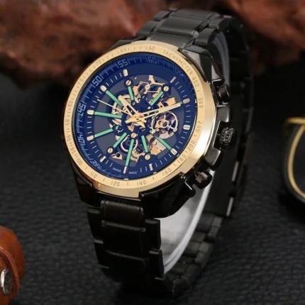 judge new trend skeleton watch for men & women