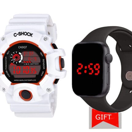 Judge G-WCS01 SHOCK PROOF WITH DAY DATE SEVEN LED LIGHT SPORT WATER PROOF Digital Watch - For Men SPORT GWCS-01