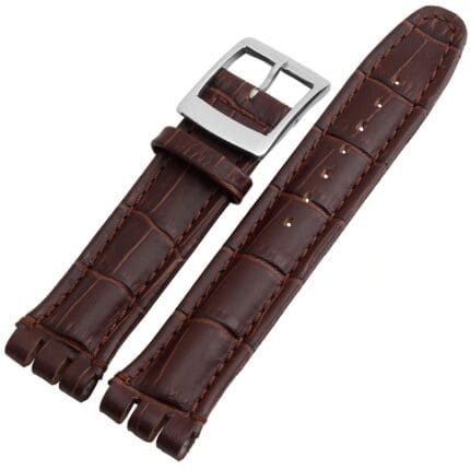 Judge Brown Strap Band For Swatch