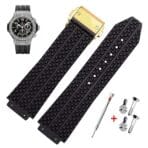 Hublot Big Bang & King Power 25mm Black Silicon Watch Strap Kit