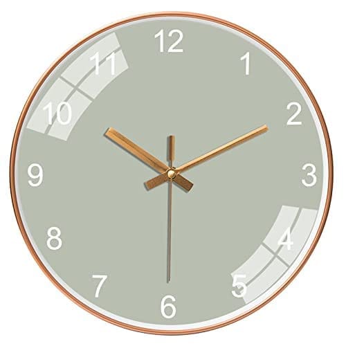 Grey Color Wall clock Elegant Deep Glasses Grey Color Wall clock Elegant Deep Glasses
