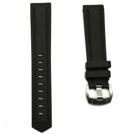 Compatible Rubber Strap for TAG Heuer Aquaracer Calibre 16 - FT8019 BT0720 (21mm) with Buckle