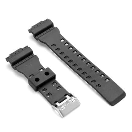 g shock strap16mm Replacement Resin Rubber Watch Strap Band for Mens Fits GA-150, GA-200, GA-201, GA-300, GA-310 & GLX Model &