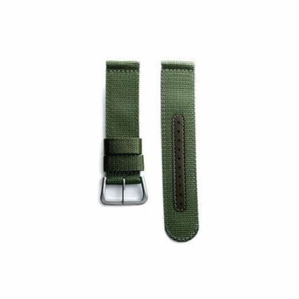 Seiko Straps Green Fabric Compatible