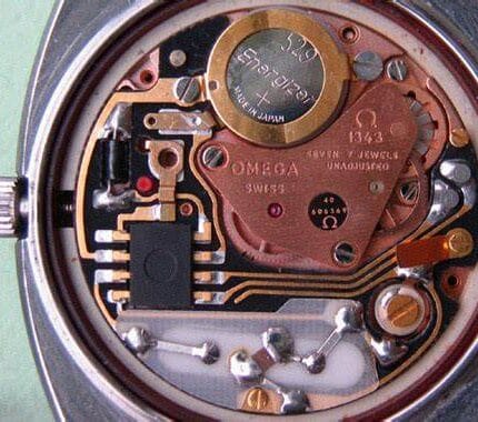 Omega 1343 caliber watch Replacement Movement Accuracy and Development - quartz