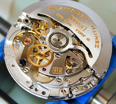 Zenith Chronograph Cal. 410 - Part 1 - TimeZone