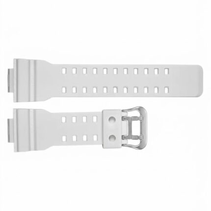 Casio Compatible Strap White Color GAC-100RG-7A | G415 | GA-110GW-7A | G455 | GAC-100GW-7A | G456 | G-8900CS-3 | G531 | GA-110LB-7A | G586