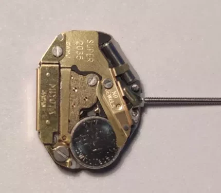 replacement Miyata Super 2035 (Gold) Watch Movement Japan with New Renata Battery Opens in a new window or tab