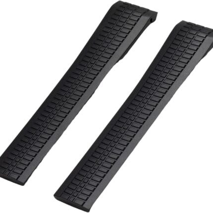 Watch Band compatible 14mm Black Lizard Grain 6300L 2600L 5400L 5500L 7400L Quick Release Square Buckle