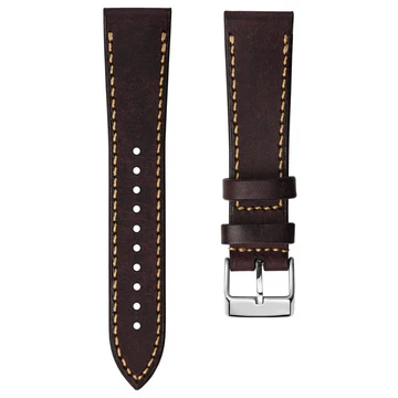 Watch Band  compatible14mm black Lizard Grain 6300L 2600L 5400L 5500L 7400L Quick Release Short